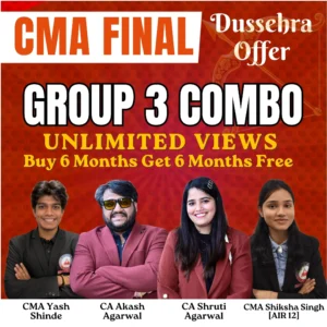 CMA FINAL GROUP 3 COMBO [UNLIMITED VIEWS]