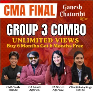 CMA FINAL GROUP 3 COMBO [UNLIMITED VIEWS]