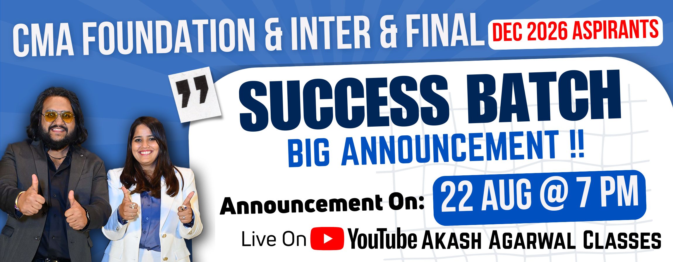 SUCCESS BATCH - 22 AUG 7 PM Announcement - Web Banner (1150 x 449 px)