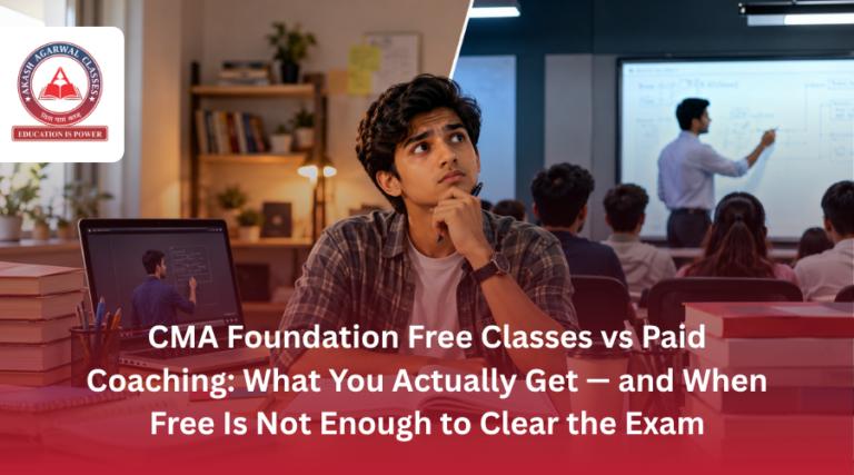 CMA Foundation Free vs Paid Classes